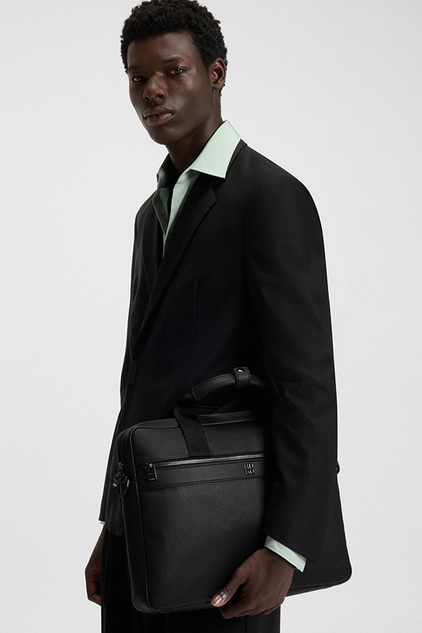 ΤΣΑΝΤΑ HUGO - 001 ΜΑΥΡΟ